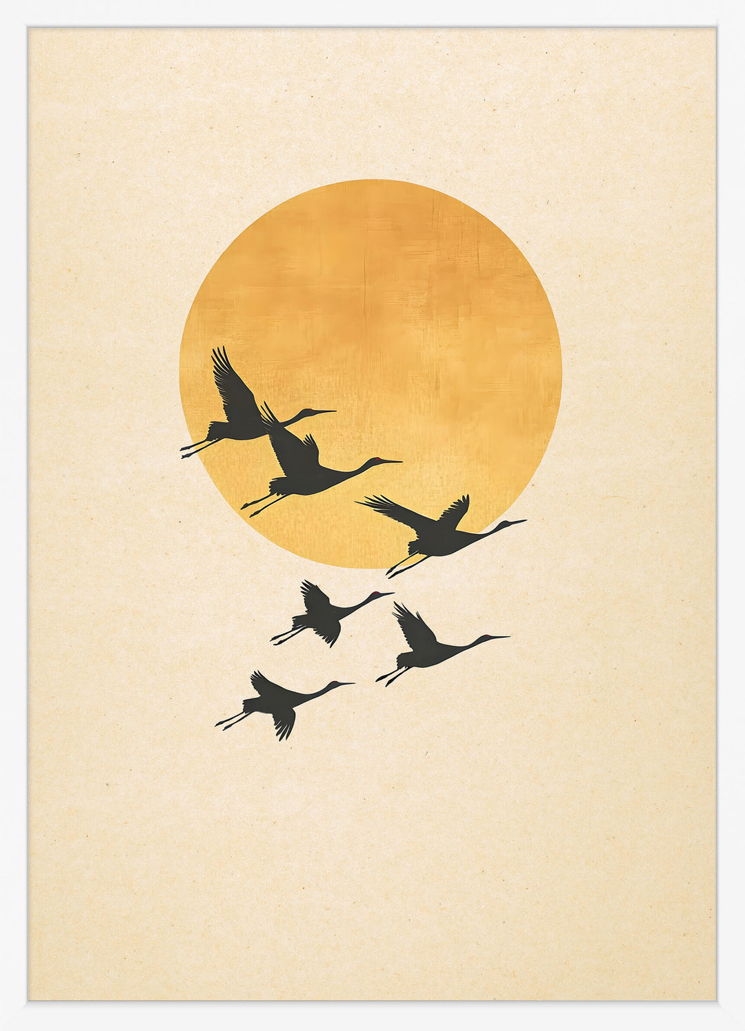 Cranes in Flight