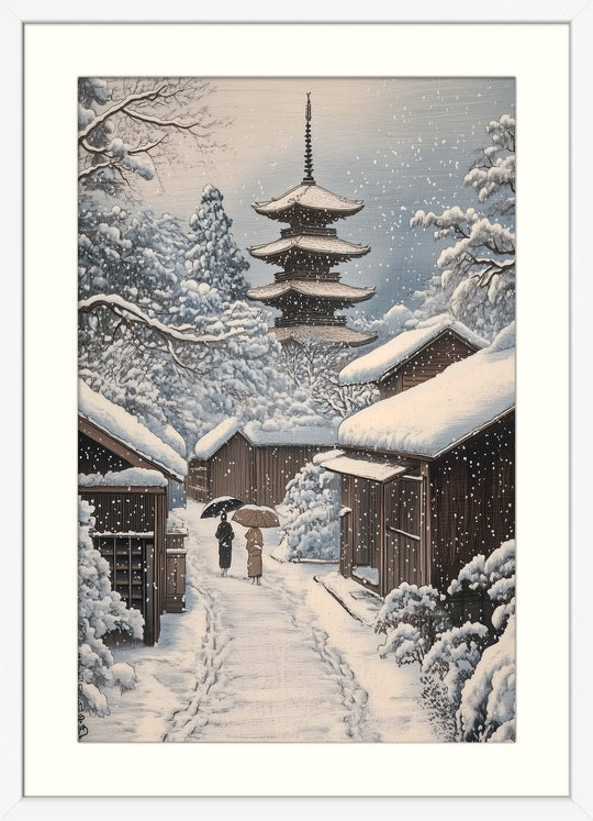 Pagoda Snowfall