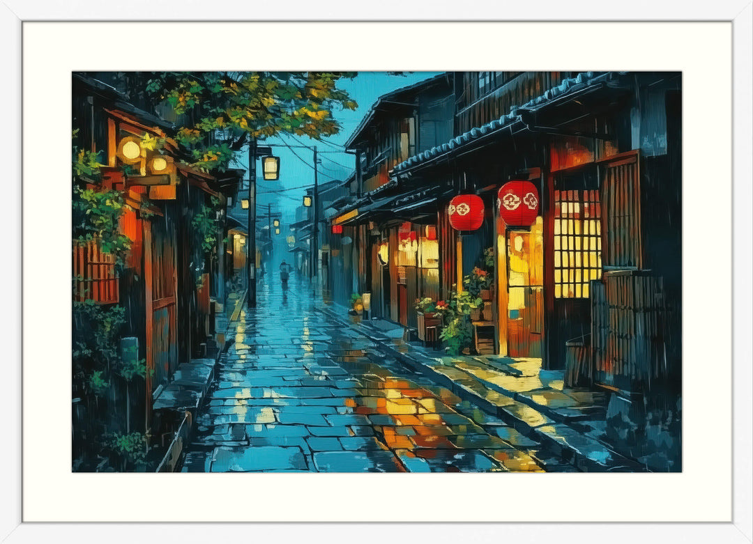 Kyoto Alley in the Rain