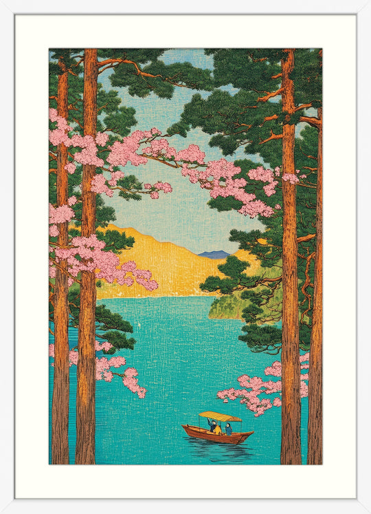 Blossoms Over the Lake