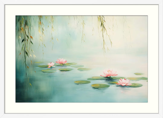 Japanese Water Lily Print