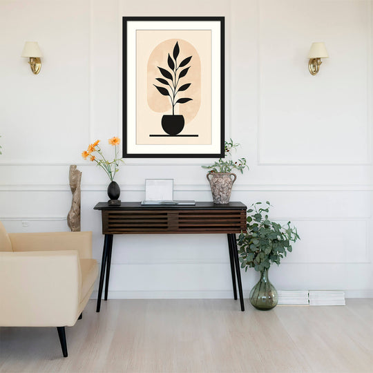 Minimalist Plant Wall Art